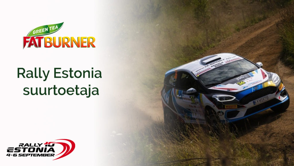 Fat Burner WRC Rally Estonia suursponsor