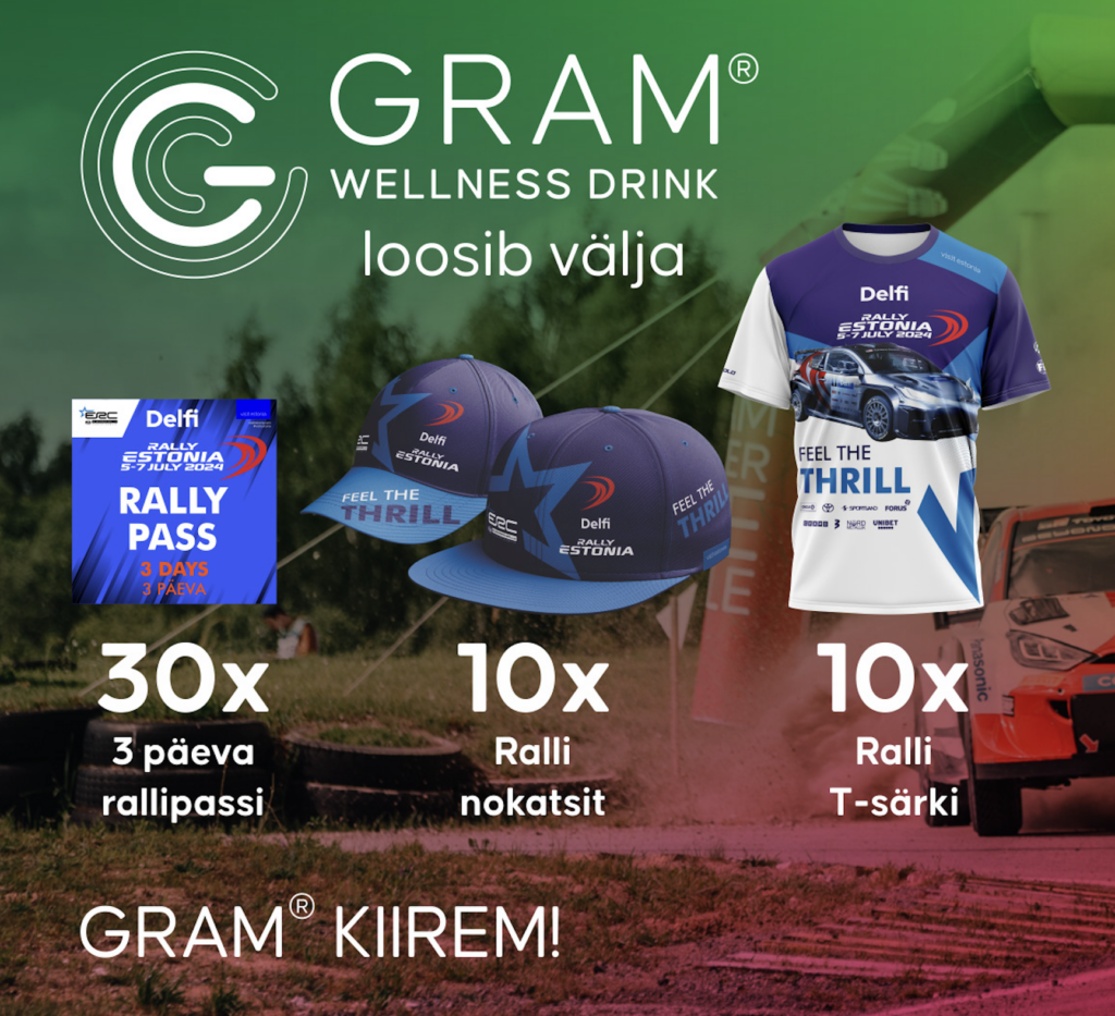 Osta ükskõik milline GRAM® lähimast poest, e-poest või spordiklubist, tee ostutšekist pilt ja lae üles www.gramdrinks.com/kampaania ning osaledki loosimises! ⚡️